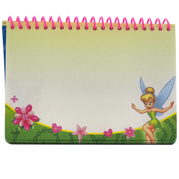 Tinkerbell " Big Flower " Pink  Authentic Licensed Autograph Book