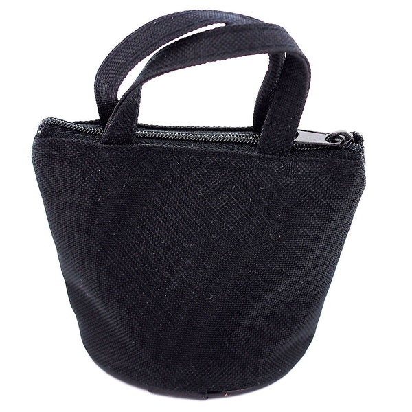 12 Tinkerbell Black Mini Coin Purses for Coin Storage ( 1 Dozen )