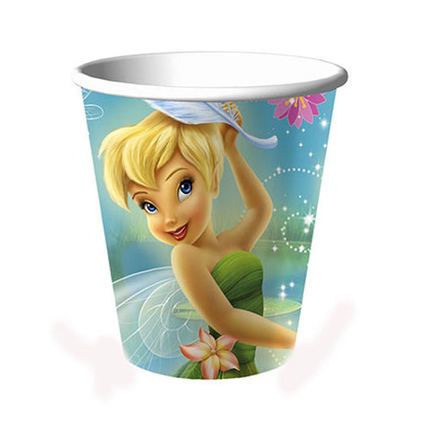 Tinkerbell Fairy Tale Authentic Licensed 9oz Paper Cups 8 ct