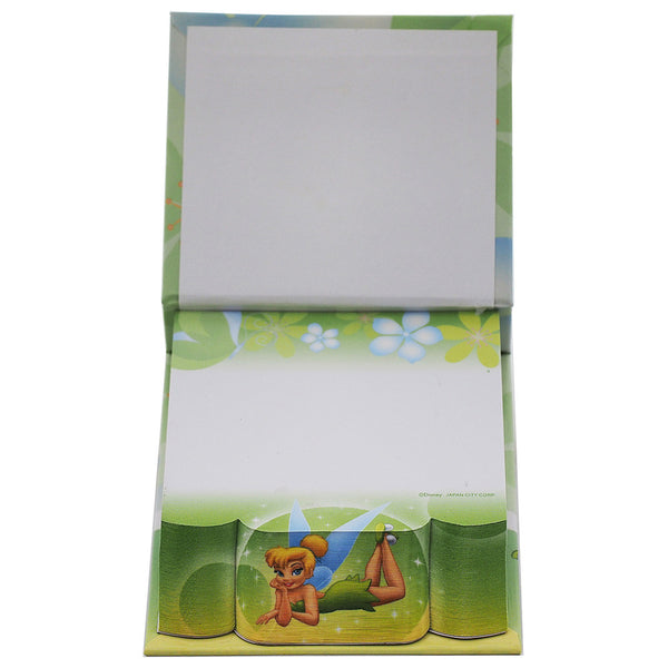 Tinkerbell Fairy Tale Character Authentic Licensed Green Beautiful Embossed Memo Pad