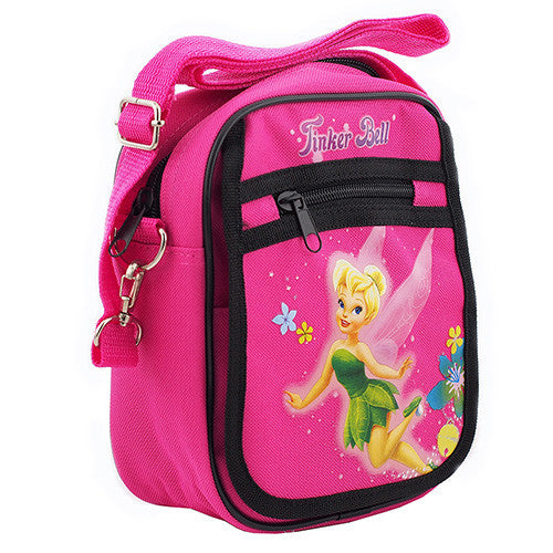 Tinkerbell Fairy Tale Character Authentic Licensed Hot Pink Medium Shoudler Bag