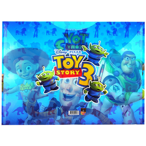 Toys Story Character Authentic Licensed Blue Plastic Folder ( 2 Folders )