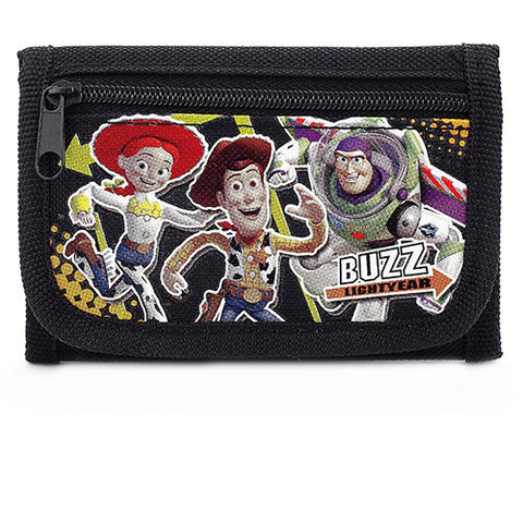 Toys Story Authentic Licensed Black Trifold Wallet