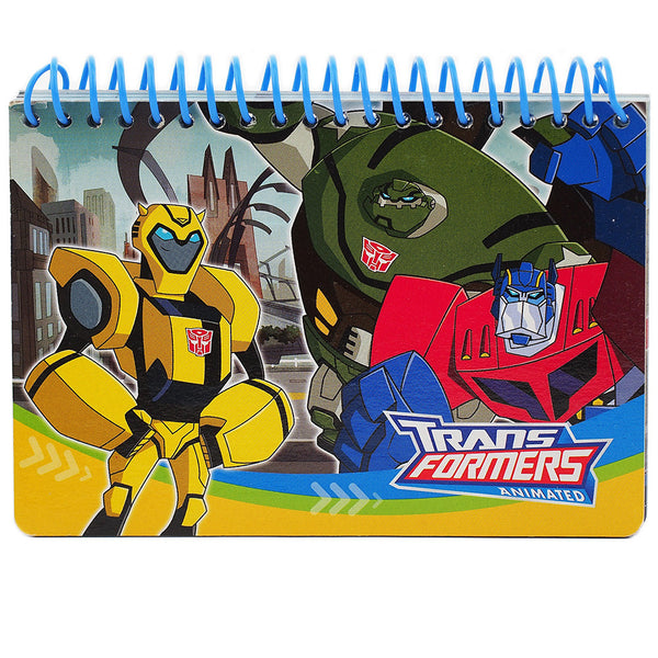 Transformers Character Authentic Licensed " Yellow " Autograph Book
