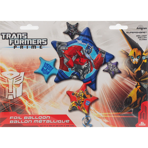 Jumbo Transformers Prime Character Foil Balloon 35"