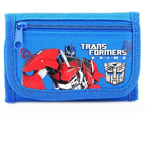 Transformers Authentic Licensed Blue Trifold Wallet