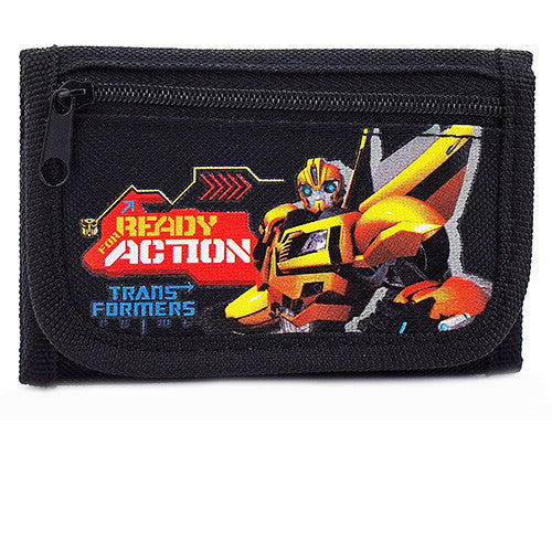 Transformers Authentic Licensed Black Trifold Wallet