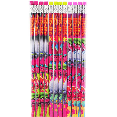 Trolls pencils