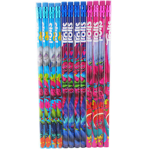 Trolls pencils
