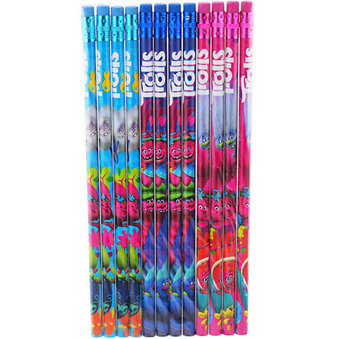 Trolls pencils