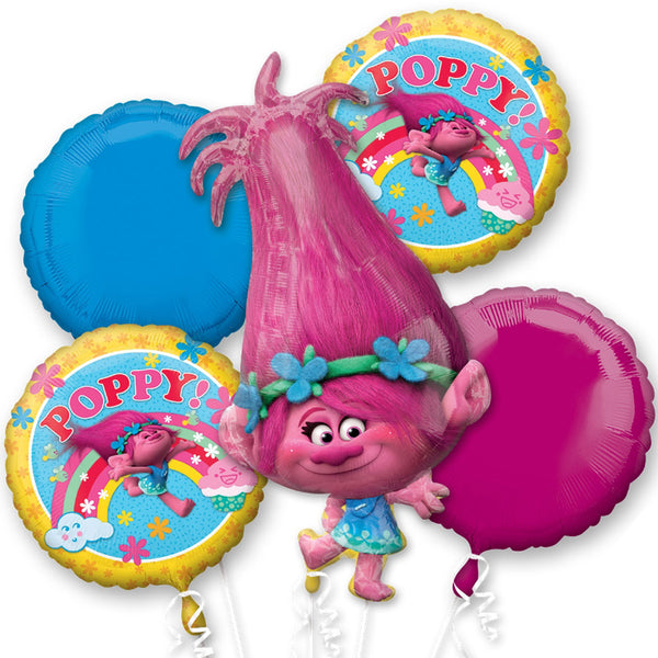 Trolls balloon bouquet