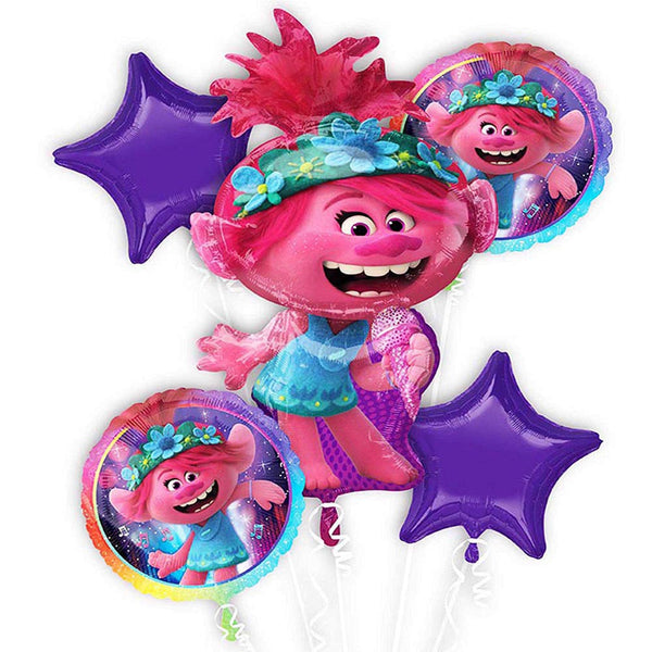 Trolls balloon Foil Bouquet