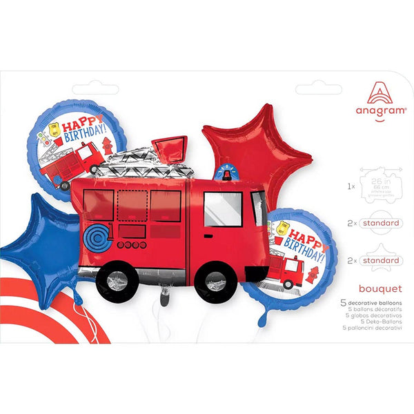 Truck balloon bouquet