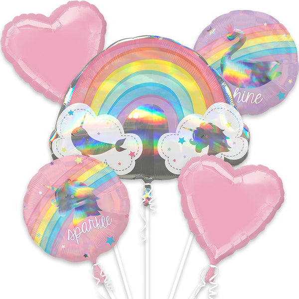 Unicorn balloon bouquet