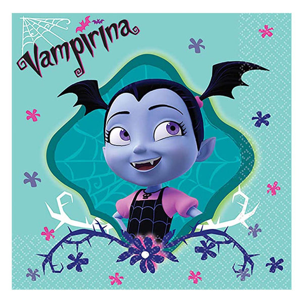 Vampirina party supplies Beverage Napkins 16ct 