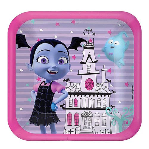 Vampirina 8 Dessert Plates 7"