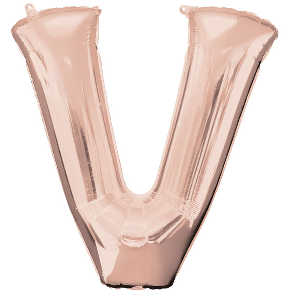 Rose Gold Letter Balloon 34 "