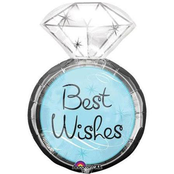 Wedding ring balloon 