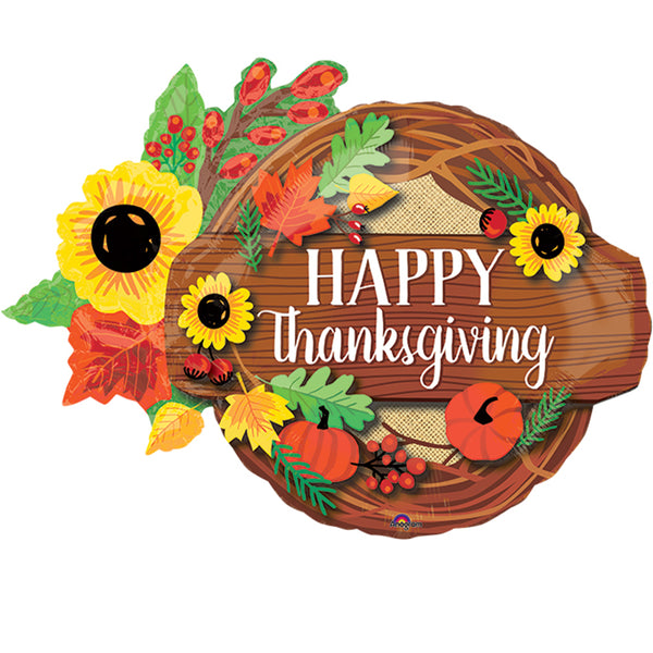 Thanksgiving wreath balloon