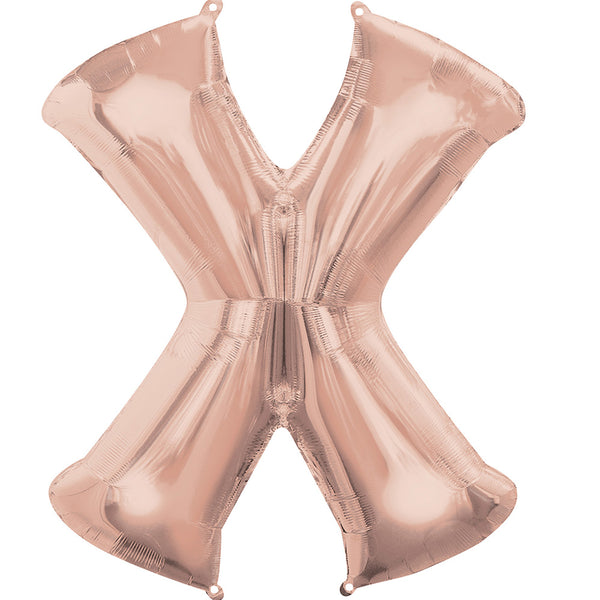 Rose Gold Balloon X